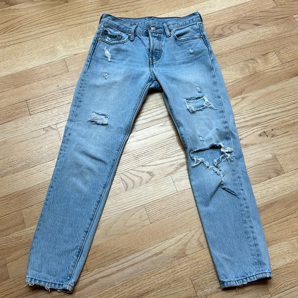 Levi’s 501T Jeans - Picture 1 of 10